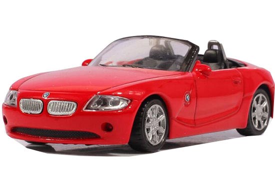 1:43 Scale Red / Gray Kids Diecast BMW Z4 Car Toy