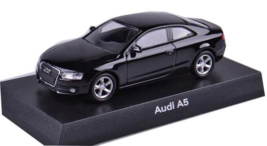 Black / Red 1:64 Scale KYOSHO Diecast Audi A5 Toy
